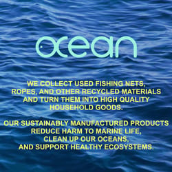 Ocean Recycled 10 in. W Recycled Plastic Broom