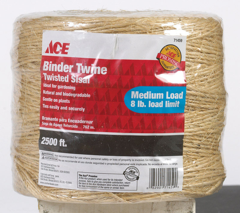 Ace 3/16 in. D X 100 ft. L White Solid Braided Nylon Rope - Ace Hardware