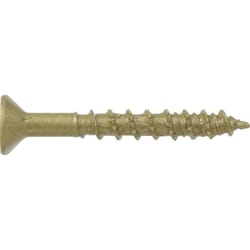 HILLMAN Power Pro No. 10 Ga. X 1-1/2 in. L Star Flat Head Coarse Multi-Material Screws