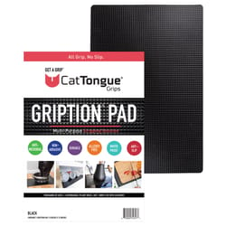 CatTongue Grips Black Anti-Slip Tape 8 in. W X 12 in. L 1 pk