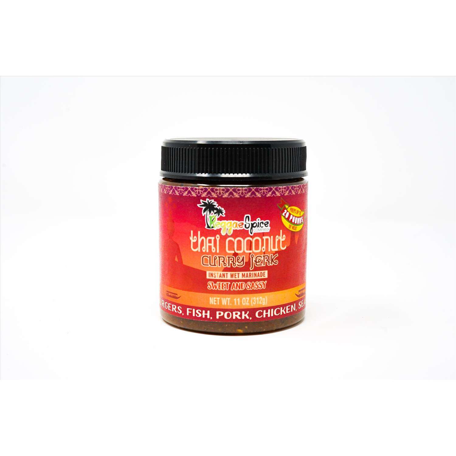 Reggae Spice Company Thai Coconut Curry Jerk Sweet and Sassy Marinade