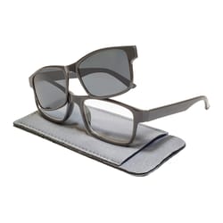 BluWater Gray Polarized Sunglass Readers 2.5