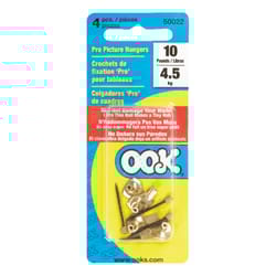 HILLMAN OOK Professional Picture Hanger 10 lb 4 pc