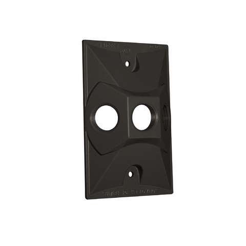 Sigma Engineered Solutions Rectangle Metal 1 gang 4.61 in. H X 2.85 in ...