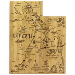 Totally Bamboo Destination 14.25 in. L X 11 in. W X 0.63 in. Bamboo Cutting Board