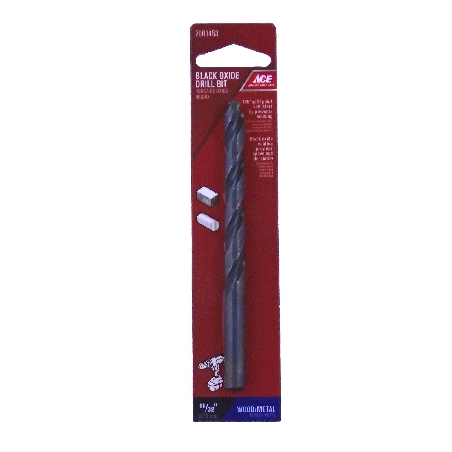 Ace 11/32 in. X 4-3/4 in. L High Speed Steel Drill Bit 1 pc