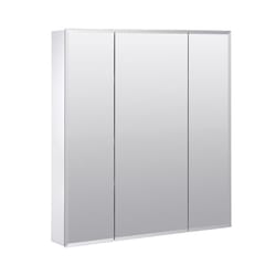 Zenna Home 25.5 in. H X 23.63 in. W X 4-1/2 in. D Rectangle Medicine Cabinet