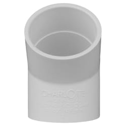 Charlotte Pipe Schedule 40 2 in. Slip X 2 in. D Slip PVC Elbow 1 pk