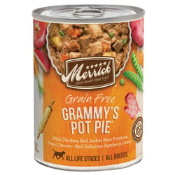Merrick Grammy's Pot Pie Chicken Chunks in Gravy Dog Food Grain Free 12.7 oz.