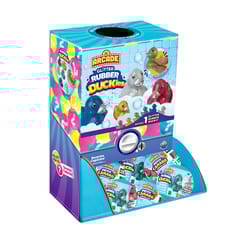 ORB Glitter Duck Arcade Capsules Suprise Rubber Assorted 6 pc