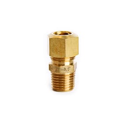 ATC 3/8 in. Compression X 1/4 in. D Male Brass Connector