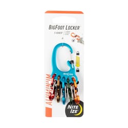 Nite Ize BigFoot Locker Aluminum Assorted Key Holder