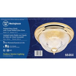Westinghouse 6-1/4 in. H X 11 in. W X 11 in. L Ceiling Light