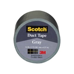 Scotch 1.5 in. W X 5 yd L Gray Duct Tape