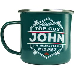 Top Guy John 14 oz Multicolored Steel Enamel Coated Mug 1 pk