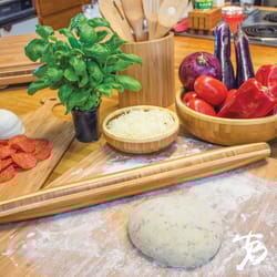Totally Bamboo 20.5 in. L X 1.75 in. D Bamboo Rolling Pin Brown