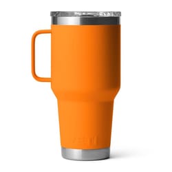 YETI Rambler 30 oz Travel Mug King Crab Orange BPA Free Insulated Tumbler with Travel Lid