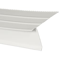 Amerimax 2.33 in. W X 10 ft. L Aluminum Overhanging Roof Drip Edge White