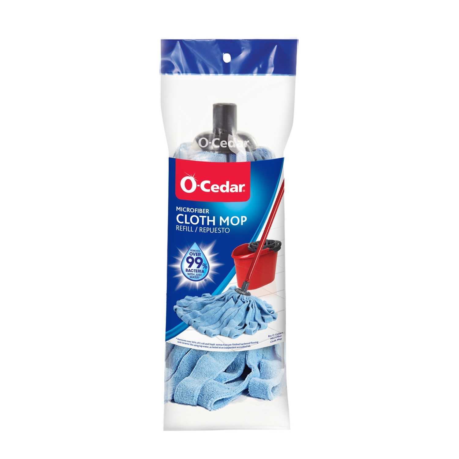 OCedar 15.1 in. L Microfiber Mop Refill 1 pk Ace Hardware