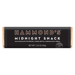 Hammond's Candies Midnight Snack Milk Chocolate Candy Bar 2.25 oz