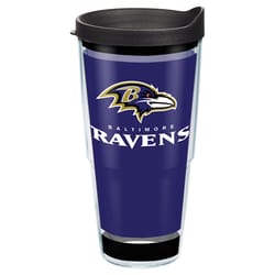 Tervis NFL 24 oz Baltimore Ravens Multicolored BPA Free Tumbler with Lid