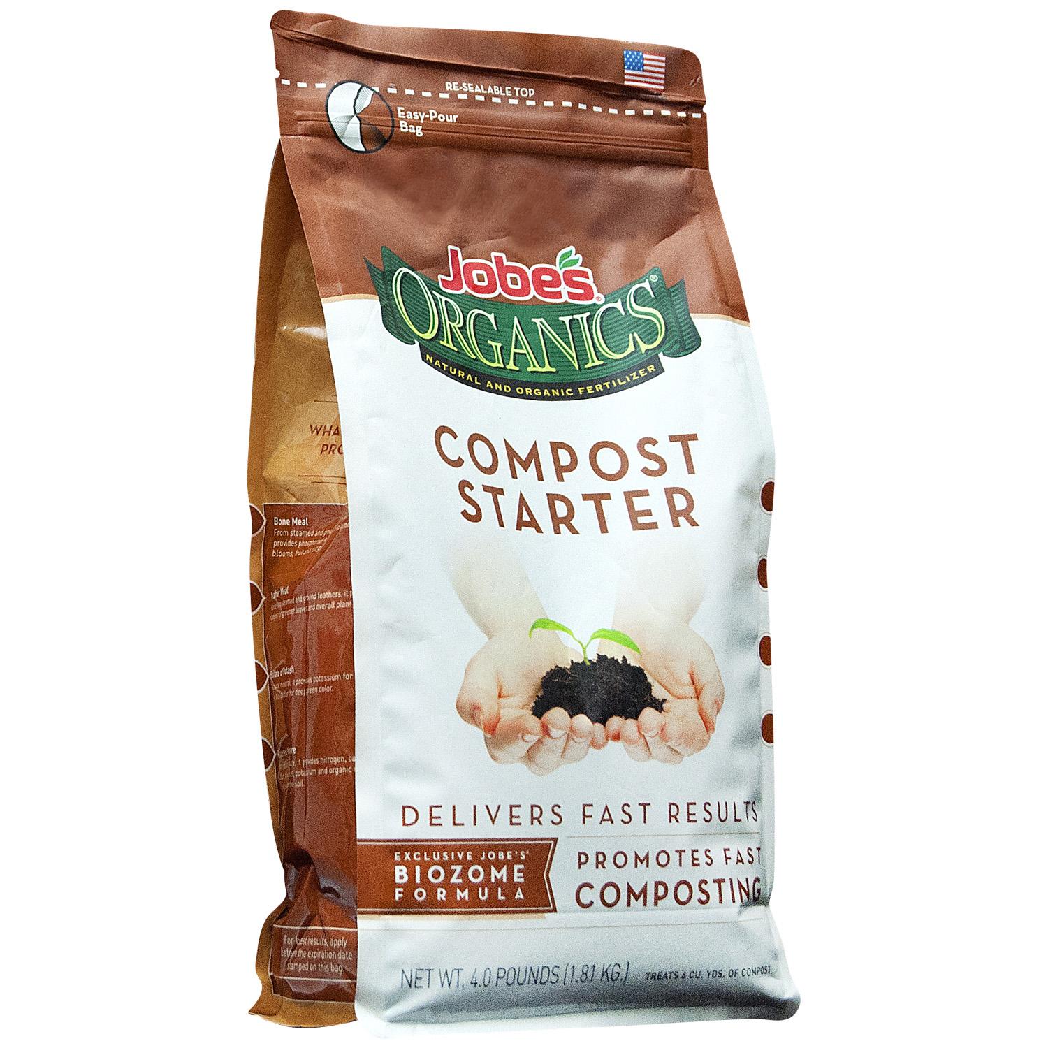 Jobe's Organics Compost Starter Organic Soil Compost Starter 4 lb Mfr