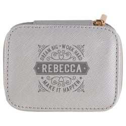 History & Heraldry Dream Big Work Hard Rebecca Make It Happen Travel Jewellery Box 1 pk