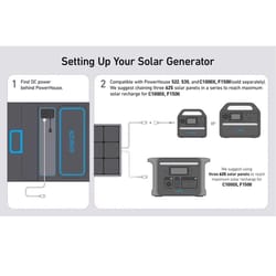 Anker Anker SOLIX 26.5 V Solar Portable Solar Panel 100 W