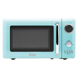 Haden 0.7 cu ft Blue Microwave 700 W