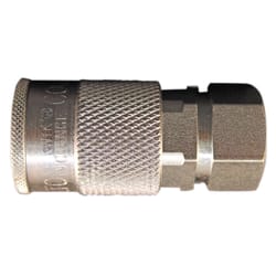 Milton Steel Air Coupler 3/8 in. Female 1 pc