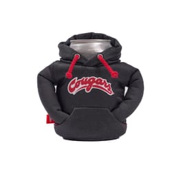 Puffin  Drinkwear Black Polyester Washington State University Hoodie Can Holder