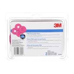 3M P100 Sanding and Lead Paint Removal Particulate Filter 6000&7500 Pink 2 pk
