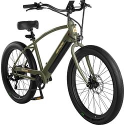 Retrospec Chatham Rev Unisex Electric Bicycle Matte Olive Drab