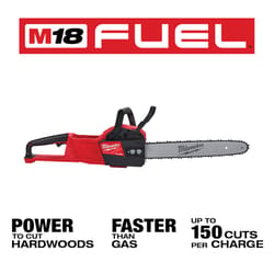 Milwaukee M18 FUEL 16 in. 18 V Battery Chainsaw Tool Only