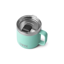 YETI Rambler 14 oz Seafoam BPA Free Mug with MagSlider Lid