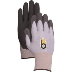 Bellingham Palm-dipped Work Gloves Black/Gray XL 1 pair