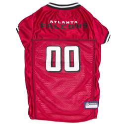 Pets First Red Atlanta Falcons Dog Jersey Small