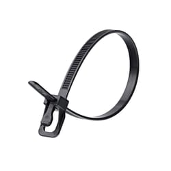 RETYZ EveryTie 8/10/12 in. L Black Cable Tie 30 pk