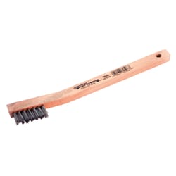 Forney 7-3/4 in. L X 1.25 in. W Scratch Brush Stainless Steel 1 pc