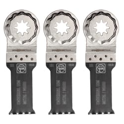Fein StarlockPlus 1-1/8 in. S X 1-1/8 in. L Bi-Metal E-Cut Universal Saw Blade 3 pk