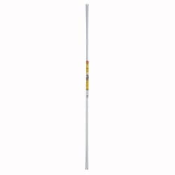 M-D BUILDING PRODUCTS CINCH White Aluminum Door Set Seal For Top/Side Seal 84 in. L X 0.25 in.