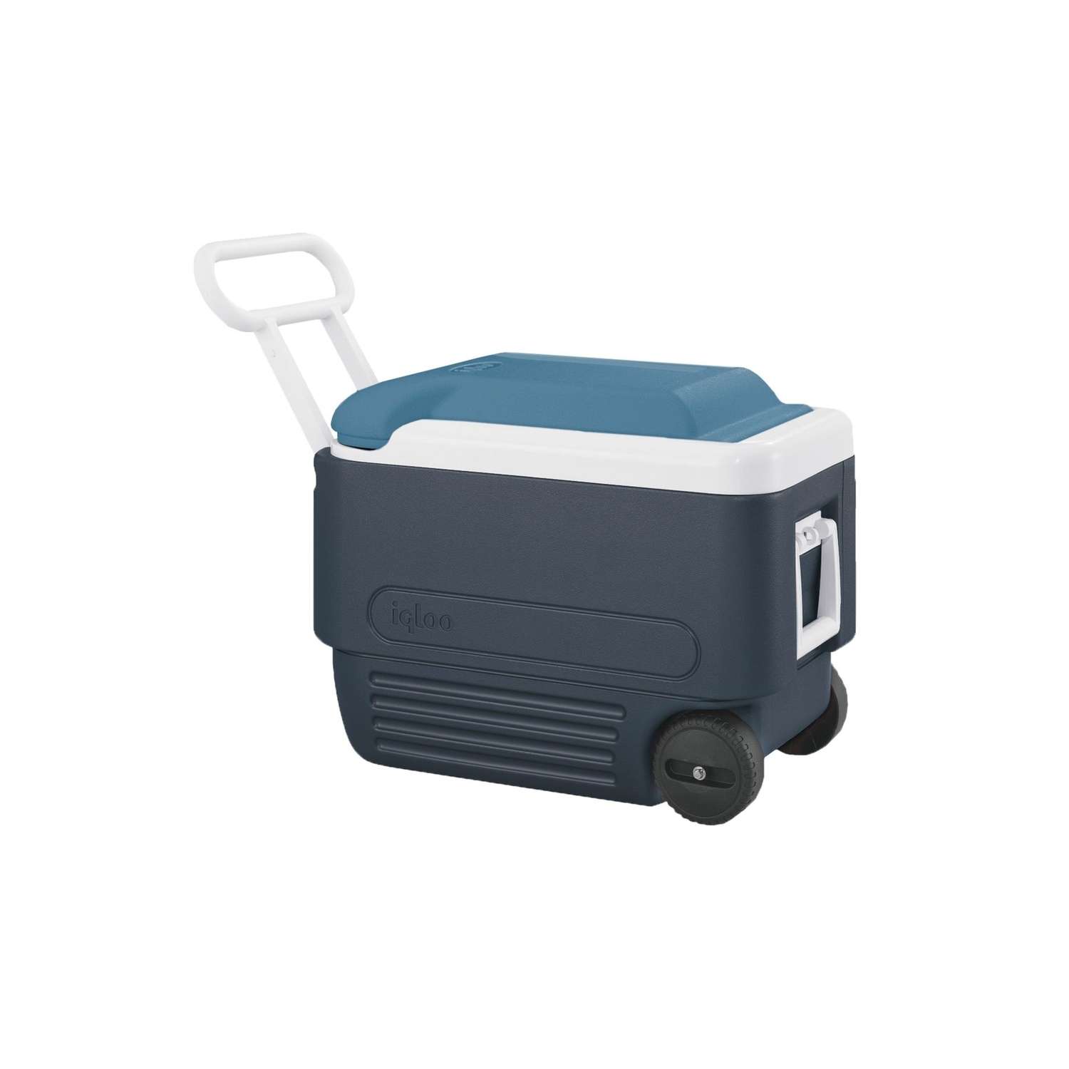 Igloo MaxCold Roller Cooler 40 qt. Blue Ace Hardware