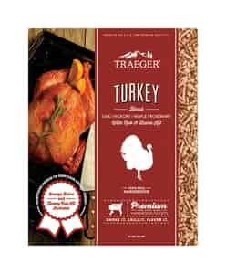 Traeger  Turkey Blend  Hardwood Pellets with Brine Kit  20 lb. 