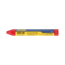 Irwin Strait-Line 4 oz Standard Marking Chalk Red 1 pk