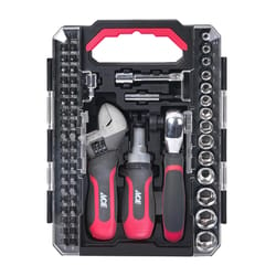 All-Purpose Household Mini Tool Kit with Basic Tools 65-Piece