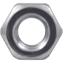 HILLMAN 8-32 in. Zinc-Plated Steel SAE Screw Nut 100 pk