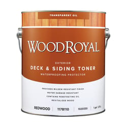 Ace Wood Royal Transparent Redwood Oil-Based Deck and Siding Toner 1 gal