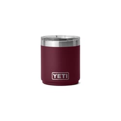 YETI Rambler 10 oz Wild Vine Red BPA Free Lowball 2.0 Vacuum Insulated Tumbler