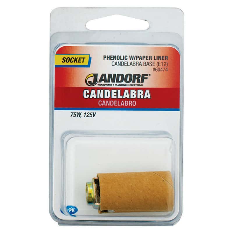 Jandorf Phenolic Candelabra Base Socket w/Paper Lining 1 pk Ace Hardware