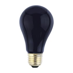 Westinghouse 75 W A19 A-Line Incandescent Bulb E26 (Medium) Black Light 1 pk